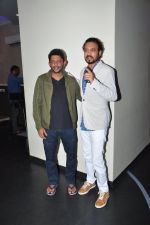 Irrfan Khan, Nishikant Kamat at Madaari film screening in Mumbai on 17th July 2016